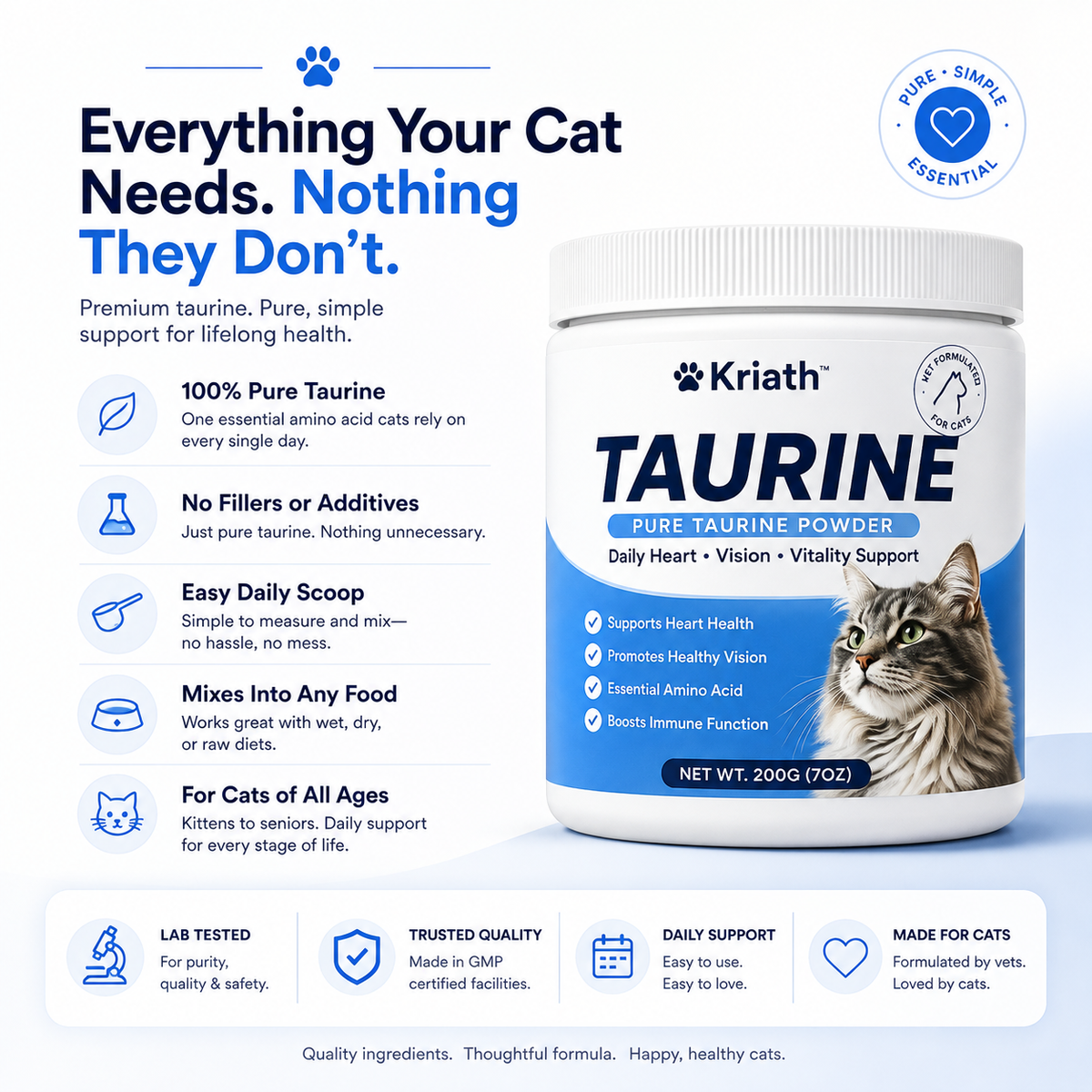 Kriath™ Daily Taurine